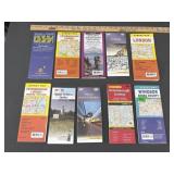 Lot of Unused Street Maps