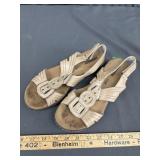 Ladies Clarks sandals size 7