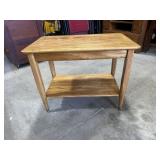 MCM wood side table