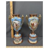 Antique porcelain vases