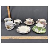 Miscellaneous cups & saucers