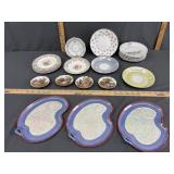 Miscellaneous plates & saucers- see pictures