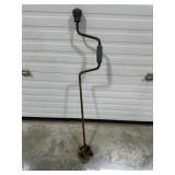 Vintage ice auger