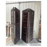 Solid wood bifold doors -7ï¿½3ï¿½ tall