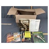 Box of assorted firearms, gun etc books