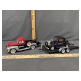 Collector tow truck & car & trailer