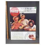 Coca- Cola advertising board