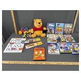 Childrenï¿½s lot- stuffed animals/DVDs etc- see