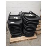 SKID OF FOLDING CHAIRS