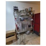 (2) WIRE SHELVES, W/ CONTENTS TO INCLUDE BUT NOT