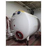 WATER TANK, EST. 55 GAL. HORIZONTAL