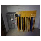 GROUP OF (2) SETS OF LOCKERS