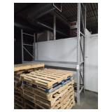SECTION OF PALLET RACKING, 10