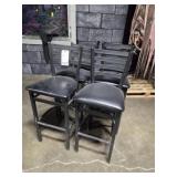 GROUP OF (6) BAR STOOLS