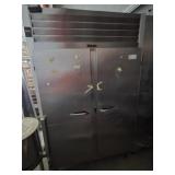 REACH-IN COOLER, TRAULSEN, MDL G20010, TWO DOOR,
