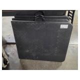 GROUP OF THREE FOLDING TABLES, 6