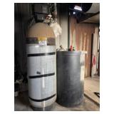 WATER CONDITIONING TANK, MUELLER, 150 PSIG MAX