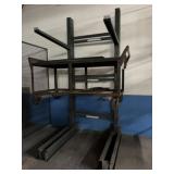 CANTILEVER RACK, ULINE, WITH CART