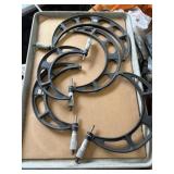 GROUP OF (5) MICROMETERS