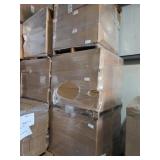 SKID OF ULINE ROLL CRADLES, (6) CASES PER SKID,