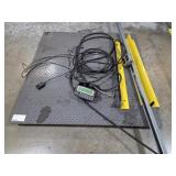 PLATE SCALE, RICE LAKE, MDL 120 PLUS, 48"X48"