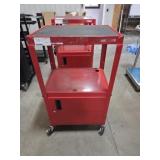 AV-CART, ULINE, MDL H-5003BL,26"X24"X29-42"