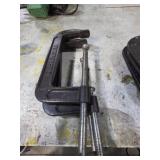 GROUP OF (3) 8" C-CLAMPS