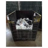 GROUP OF END CAPS, W/ GAYLORD