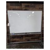 DOUBLE SIDED ROLLING WHITE BOARD, 6