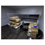 CUBICLES, DUAL L-SHAPE, 12