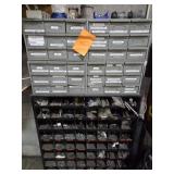 HARDWARE BINS, W/ CONTENTS TO INCLUDE BUT NOT