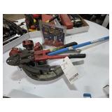 GROUP OF THREADERS, PIPE BENDERS, PIPE CLAMP,