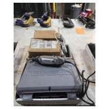 FLAT OF DREMEL, DREMEL ACCESSORIES, GLUE GUN,