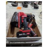 FLAT OF CORDLESS FLASH LIGHT, HEAT GUNS