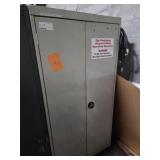 TWO DOOR CABINET, W/ CONTENTS TO INCLUDE