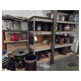 GROUP OF (2) VARIOUS SHELVES