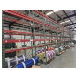 TIMES THE BID, SECTION OF PALLET RACK,