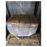 SKID OF CLEAR BAG ROLLS, 23"X18"X34", 250 PER