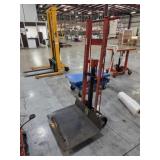 FOOT PEDAL LIFT TRUCK, WEBCO