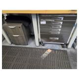 ROLLING CHEST, W/ FILING CABINET