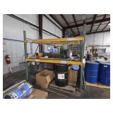 SECTION OF PALLET RACKING, 8