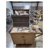TOOL BOX, KENNEDY, W/ ROLLING CART