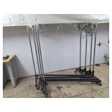 GROUP OF (4) ROLLING CLOTHES RACK
