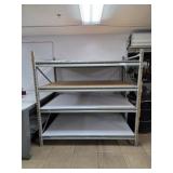 SECTION OF SHELVING, GLOBAL, 6