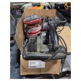 GROUP OF (2) PALM SANDERS & (1) BELT SANDER