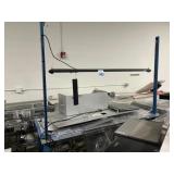 6 Foot Metal Work Bench w/Light