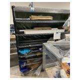 Rack w/out wheels and Misc assets