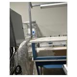 6 Foot Metal Table w/Frame and Light