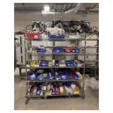 Metro Rack w/contents