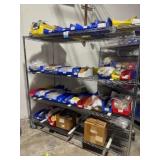Metro Rack w/contents
